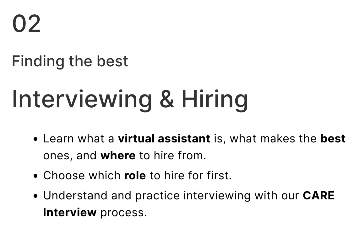 Outsource School - Hiring and Scaling - Build Your Ideas