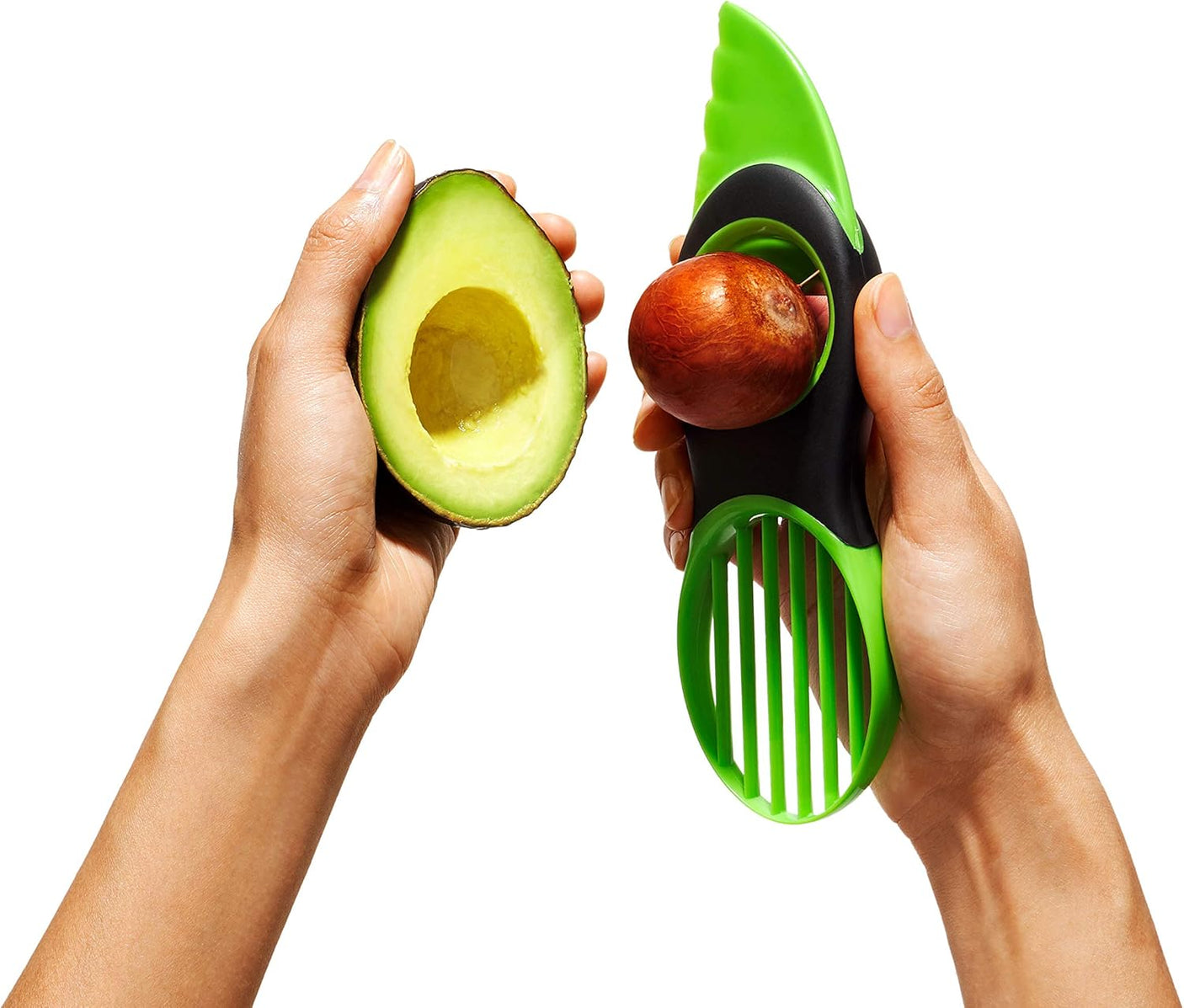 OXO Good Grips 3 - in - 1 Avocado Slicer - Green - Build Your Ideas