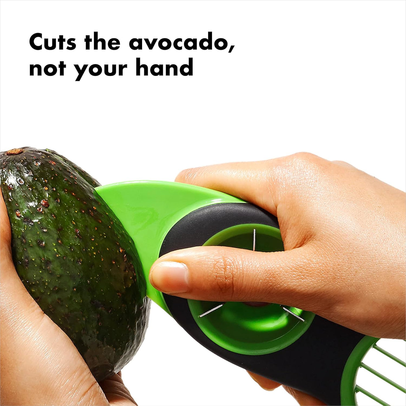 OXO Good Grips 3 - in - 1 Avocado Slicer - Green - Build Your Ideas