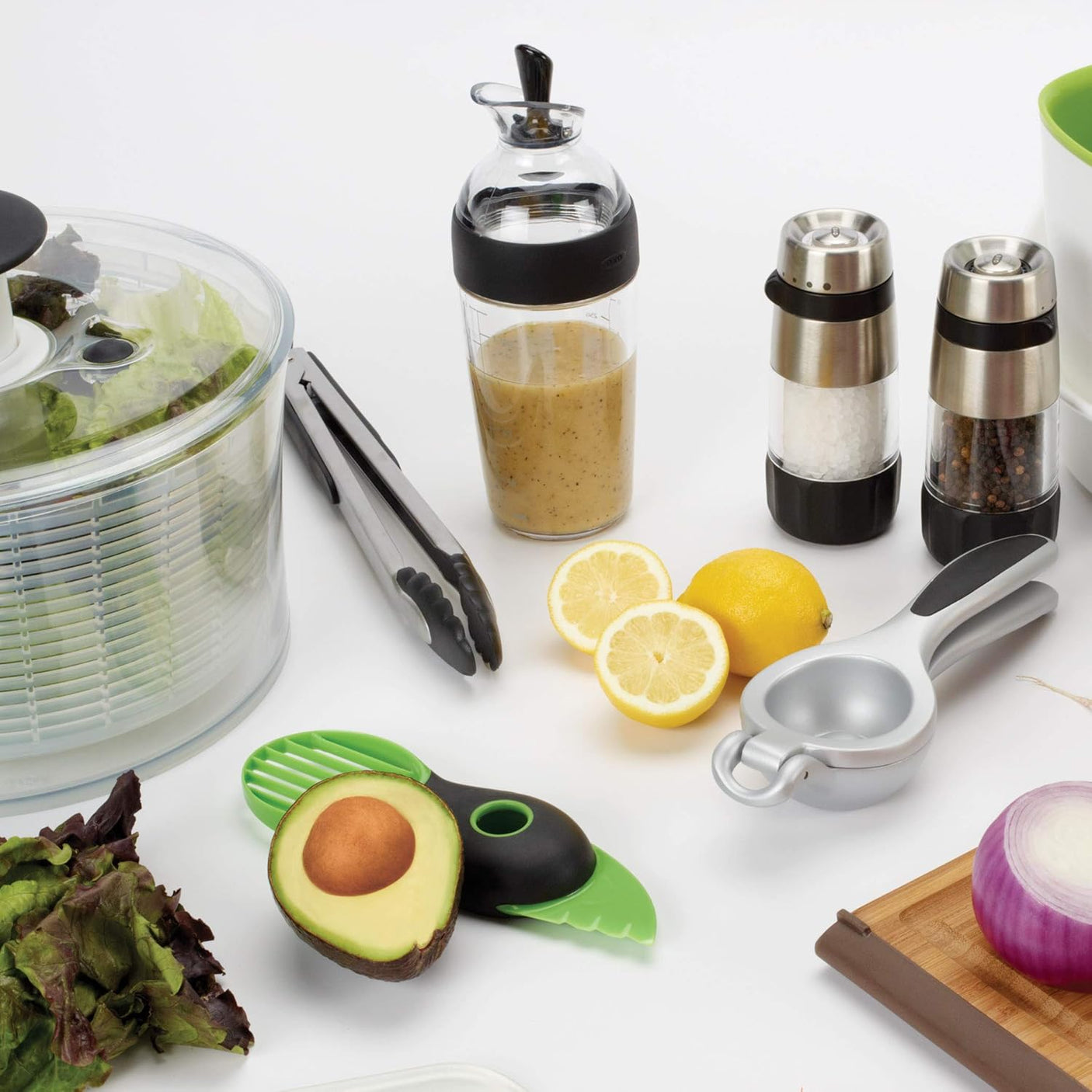 OXO Good Grips 3 - in - 1 Avocado Slicer - Green - Build Your Ideas