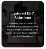 Parsimony - ERP For The Next Generation - Build Your Ideas