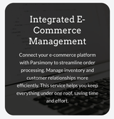 Parsimony - ERP For The Next Generation - Build Your Ideas