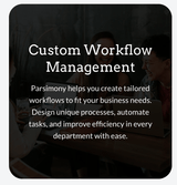 Parsimony - ERP For The Next Generation - Build Your Ideas