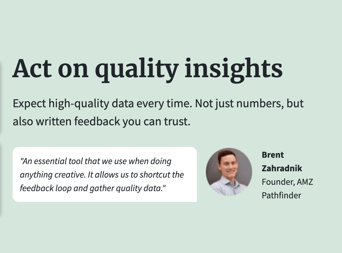 PickFu - Unlock Consumer Insights - Build Your Ideas