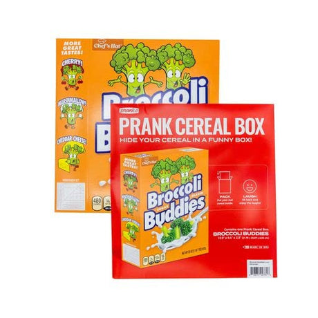 Prank Pack Cereal Box: Shrimp Smacks, Prank Gift Box, Prank Perfect for Kids, Novelty Gifting Box for Pranksters - Build Your Ideas