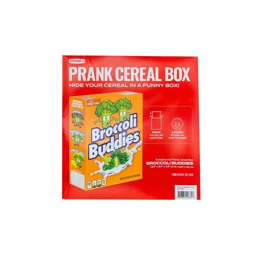 Prank Pack Cereal Box: Shrimp Smacks, Prank Gift Box, Prank Perfect for Kids, Novelty Gifting Box for Pranksters - Build Your Ideas