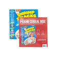 Prank Pack Cereal Box: Shrimp Smacks, Prank Gift Box, Prank Perfect for Kids, Novelty Gifting Box for Pranksters - Build Your Ideas