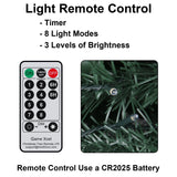 Pre - lit Christmas Tree - 6.5 Ft Fully Decorated Pull Up Christmas Tree with Remote, 200 LED Lights, Ornaments, Red&Gold Ribbon, Bows, Easy Assemble Collapsible Xmas Trees Holiday Party Decor - Build Your Ideas