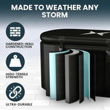 PRODIGYX Ice Bath Tub [XXL UPGRADED] For Athletes - Water Chiller Compatible - Cold Plunge - Outdoor, Portable, Inflatable - RecoveryPRO - Build Your Ideas