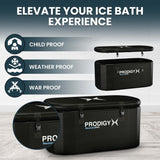 PRODIGYX Ice Bath Tub [XXL UPGRADED] For Athletes - Water Chiller Compatible - Cold Plunge - Outdoor, Portable, Inflatable - RecoveryPRO - Build Your Ideas
