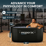 PRODIGYX Ice Bath Tub [XXL UPGRADED] For Athletes - Water Chiller Compatible - Cold Plunge - Outdoor, Portable, Inflatable - RecoveryPRO - Build Your Ideas