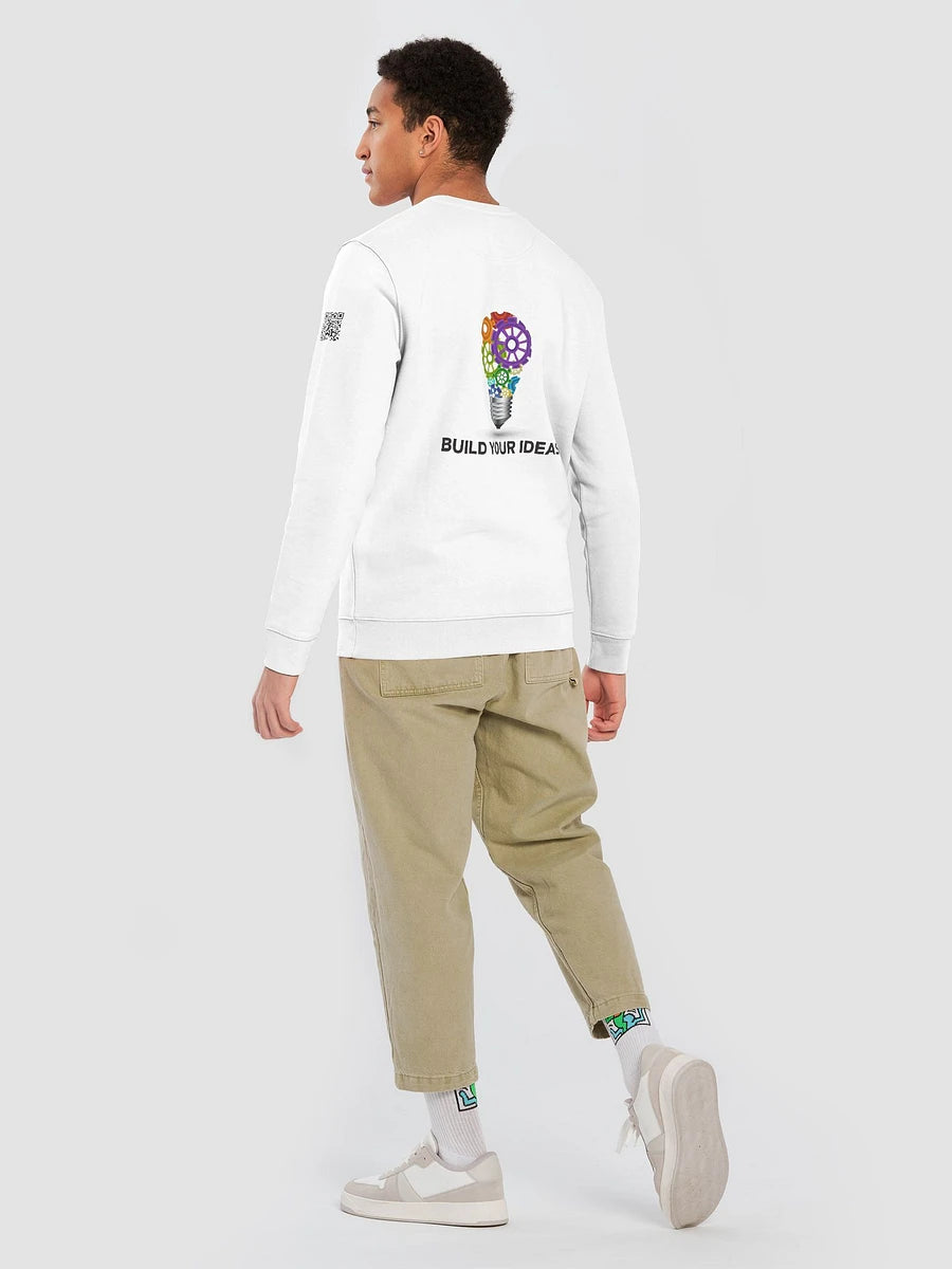 Copy of Build Your Ideas Crewneck Sweatshirt Crisp White