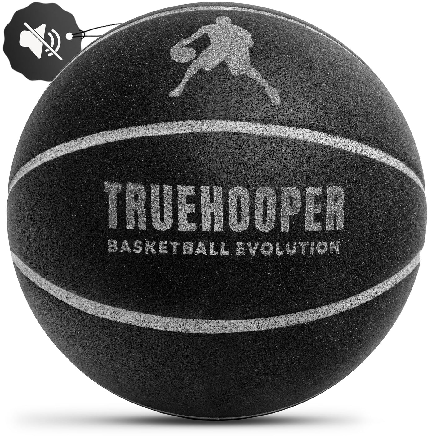 Silent Basketball – Indoor Basketball (PRO Version) - Grooved Foam Basketball for Quiet Dribbling and Indoor Training – Higher Bounce Noiseless Basketball - Non - Deforming Packaging - Build Your Ideas