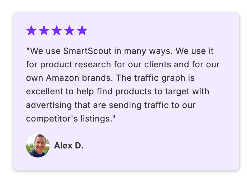smartscout - Product Research - Build Your Ideas