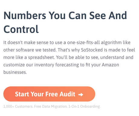 SoStocked - Amazon Inventory Management - Build Your Ideas