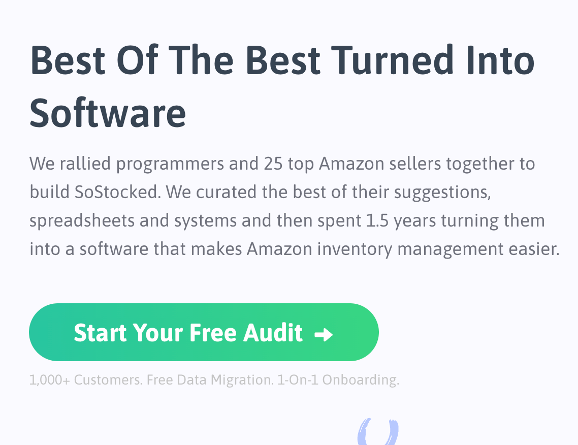 SoStocked - Amazon Inventory Management - Build Your Ideas