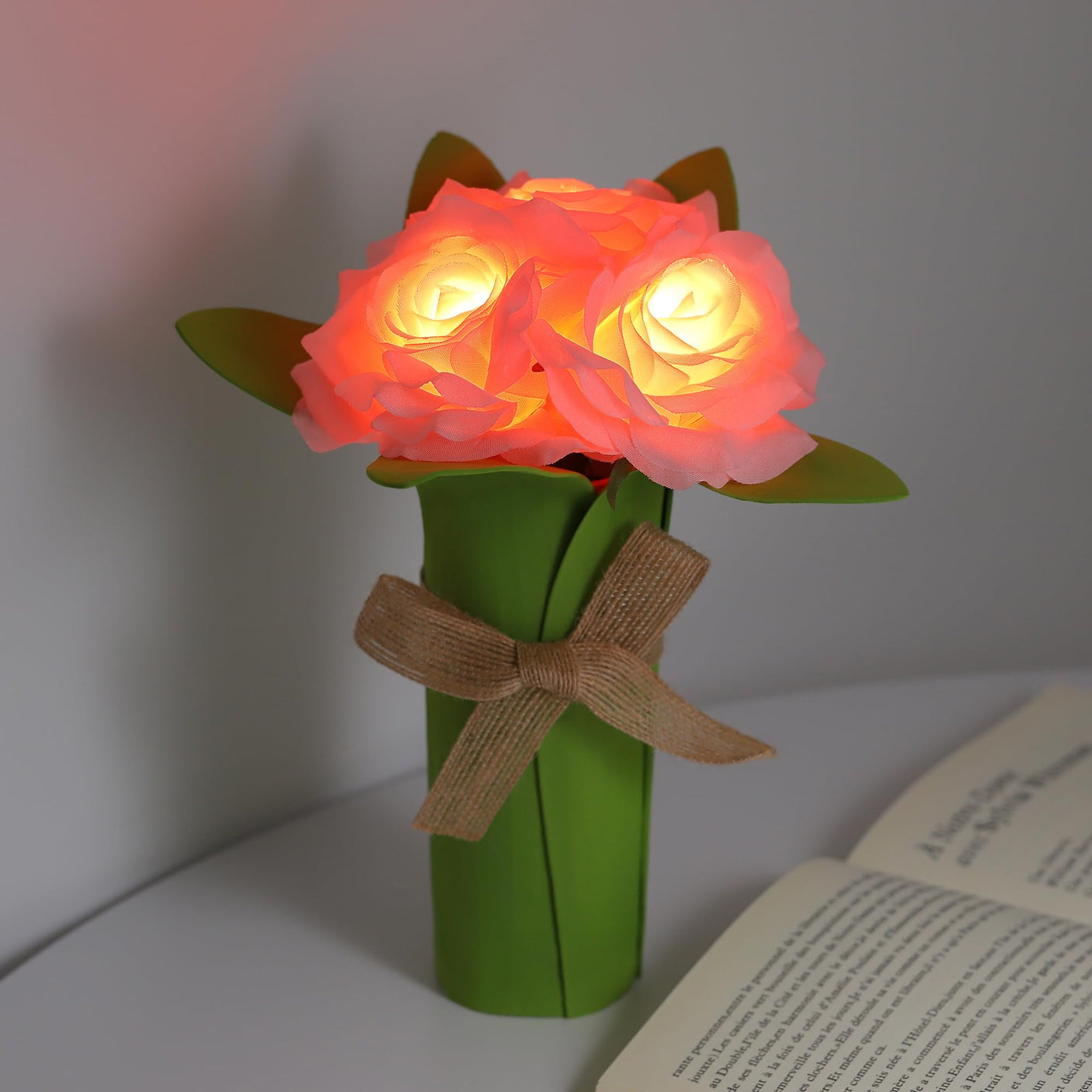 Sunflower LED Lamp for Women, Mother's Day Ideal for Bedroom Decor Sunflower Gifts for Mom Grandma Teacher Aunt Girlfriends Coworker Friend Wife Mothers Anniversary Birthday Christmas - Build Your Ideas