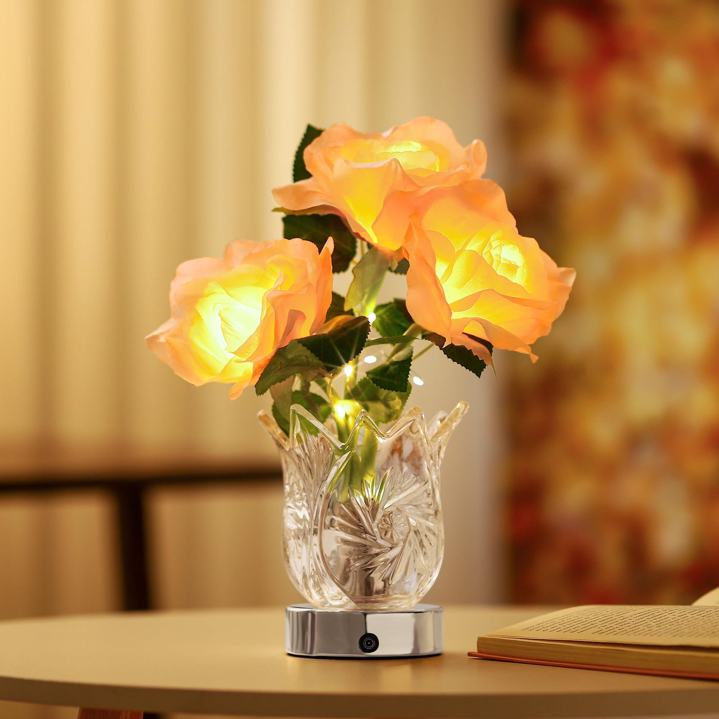 Sunflower LED Lamp for Women, Mother's Day Ideal for Bedroom Decor Sunflower Gifts for Mom Grandma Teacher Aunt Girlfriends Coworker Friend Wife Mothers Anniversary Birthday Christmas - Build Your Ideas