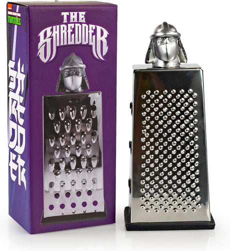 Teenage Mutant Ninja Turtles Shredder Cheese Grater | Handheld Stainless Steel Kitchen Cheese Slicer | Officially Licensed - Build Your Ideas