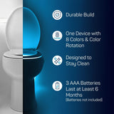 ToiLight The Original Toilet Bowl Night Light. Fun & Useful Bathroom Motion Sensor Tech Gadget. Funny Novelty Birthday Gift Idea. Stocking Stuffer for Him Her Guys Men Mom Brother - Build Your Ideas