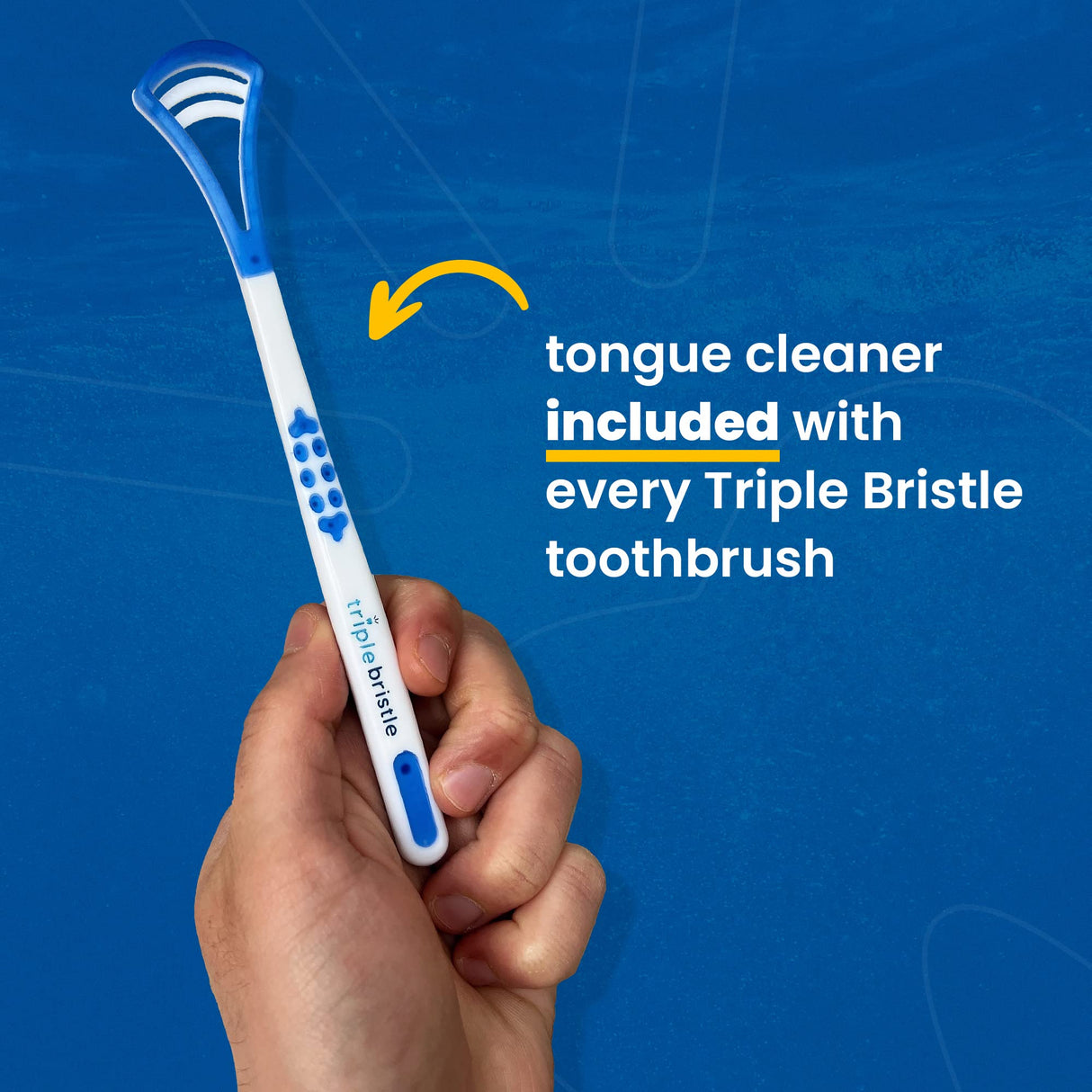 Triple Bristle Original Sonic Toothbrush | Rechargeable 31,000 VPM Tooth Brush | Patented 3 Head Design | Angled Bristles Clean Each Tooth | Dentist Created & Approved Original - Build Your Ideas