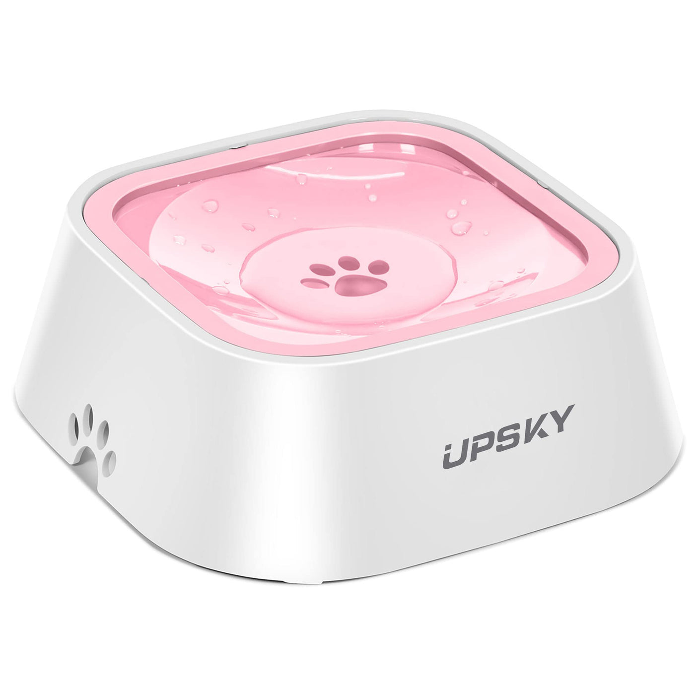 UPSKY Dog Bowl Dog Water Bowl No Spill Pet Water Bowl No Drip Slow Water Feeder Dog Bowl No - Slip Pet Water Dispenser 35oz Slow Drinking Bowl for Dogs and Cats - Build Your Ideas