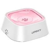 UPSKY Dog Bowl Dog Water Bowl No Spill Pet Water Bowl No Drip Slow Water Feeder Dog Bowl No - Slip Pet Water Dispenser 35oz Slow Drinking Bowl for Dogs and Cats - Build Your Ideas