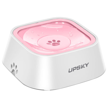UPSKY Dog Bowl Dog Water Bowl No Spill Pet Water Bowl No Drip Slow Water Feeder Dog Bowl No - Slip Pet Water Dispenser 35oz Slow Drinking Bowl for Dogs and Cats - Build Your Ideas