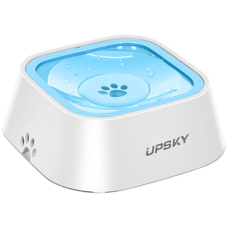UPSKY Dog Bowl Dog Water Bowl No Spill Pet Water Bowl No Drip Slow Water Feeder Dog Bowl No - Slip Pet Water Dispenser 35oz Slow Drinking Bowl for Dogs and Cats - Build Your Ideas