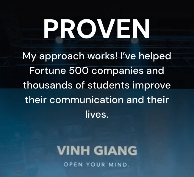 Vinh Giang - Communication Class - Build Your Ideas