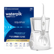 Waterpik Aquarius Water Flosser Professional For Teeth, Gums, Braces, Dental Care, Electric Power With 10 Settings, 7 Tips For Multiple Users And Needs, ADA Accepted, White WP - 660, Packaging May Vary - Build Your Ideas