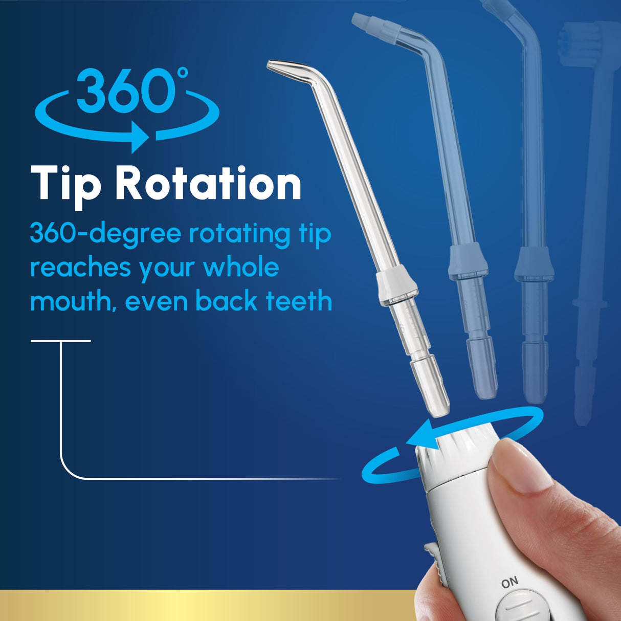 Waterpik Aquarius Water Flosser Professional For Teeth, Gums, Braces, Dental Care, Electric Power With 10 Settings, 7 Tips For Multiple Users And Needs, ADA Accepted, White WP - 660, Packaging May Vary - Build Your Ideas