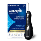Waterpik Cordless Advanced 2.0 Water Flosser For Teeth, Gums, Braces, Dental Care With Travel Bag and 4 Tips, ADA Accepted, Rechargeable, Portable, and Waterproof, White WP - 580, Packaging May Vary - Build Your Ideas