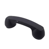Wireless Retro Telephone Handset and Wire Radiation - Proof Handset Receivers Headphones for a Mobile Phone with Comfortable Call (Black) - Build Your Ideas