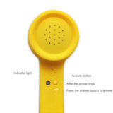 Wireless Retro Telephone Handset and Wire Radiation - Proof Handset Receivers Headphones for a Mobile Phone with Comfortable Call (Black) - Build Your Ideas