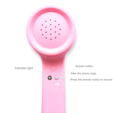 Wireless Retro Telephone Handset and Wire Radiation - Proof Handset Receivers Headphones for a Mobile Phone with Comfortable Call (Black) - Build Your Ideas
