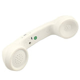 Wireless Retro Telephone Handset and Wire Radiation - Proof Handset Receivers Headphones for a Mobile Phone with Comfortable Call (Black) - Build Your Ideas